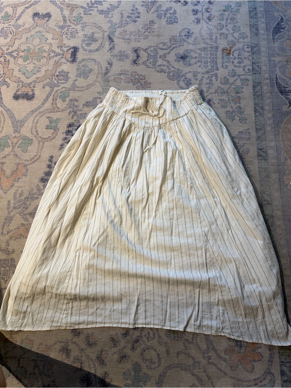 Aerie Maxi Pin Stripe Skirt